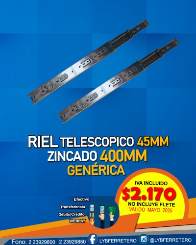 FB-RIEL-TELESCOPICO-40MM