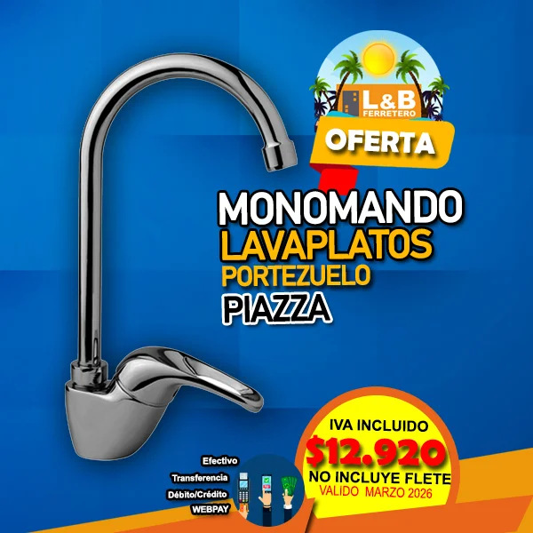 MONOMANDO LAVAPLATO PORTEZUELO PIAZZA