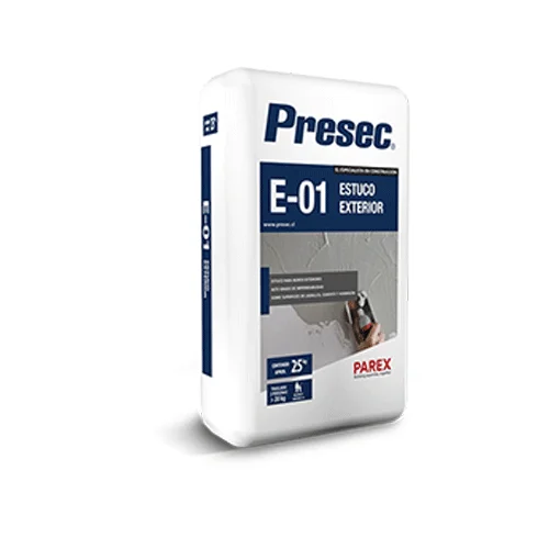 Mortero Estuco Exterior 25Kg.