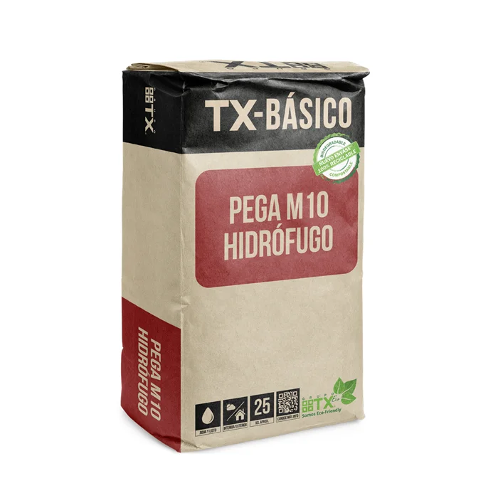 Pega M10 Hidrofugo ALBANILERIA 25KG TX