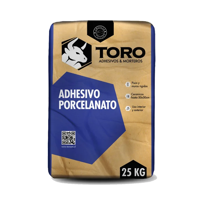 Adhesivo Porcelanato DA 25KG TORO